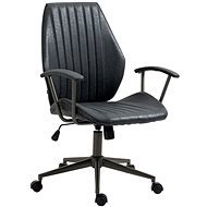 BHM GERMANY Nampa, syntetická kůže, černá - Office Chair