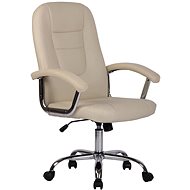 BHM GERMANY Reedville, syntetická kůže, krémová - Office Chair