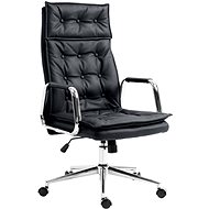 BHM GERMANY Sotira, pravá kůže, černá - Office Chair