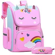 bHome School briefcase Unicorn pink - School Backpack