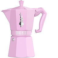 Bialetti Exclusive Moka pink 6 portions - Moka Pot
