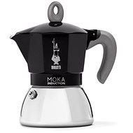 Bialetti NEW MOKA INDUCTION BLACK 4 CUPS - Moka kávovar
