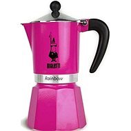 BIALETTI Kotyogós kávéfőző rainbow 1 csésze rózsaszín - Kotyogós kávéfőző