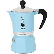 Bialetti Rainbow 3 adag világoskék - Kotyogós kávéfőző