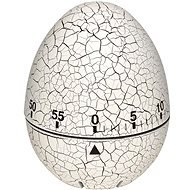 Mechanikus percmérő TFA 38.1033.02 - repedt tojás, fehér - Konyhai időzítő