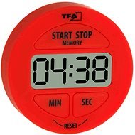 Digitális percmérő - időzítő és stopper - TFA38.2022.05 - Konyhai időzítő