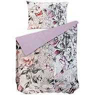 Bierbaum Satin bed linen Roses 140 × 200 / 70 × 90 cm - Bed Linen