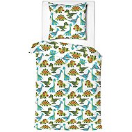 Mistral Home Flannel bedding Dino 140 × 200, 70 × 90 cm - Bed Linen