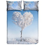 Gipetex 3D Cotton Bedding Love Tree 220 × 200 / 70 × 90 cm (2 pcs) - Bed Linen
