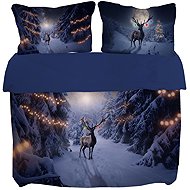 Gipetex 3D Cotton bed linen Sob 220 × 200 / 70 × 90 cm (2 pcs) - Bed Linen