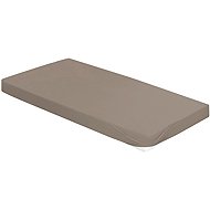 Bierbaum Jersey sheet 140 × 200 cm grey-beige - Bedsheet