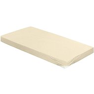 Bierbaum Jersey sheet 90 × 200 cm beige - Bedsheet