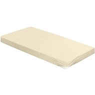 Bierbaum Jersey sheet 180 × 200 cm beige - Bedsheet