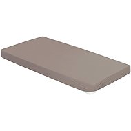 Bierbaum Jersey sheet 140 × 200 cm grey-brown - Bedsheet