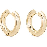 Biju Gold plated earrings 14K massive ring 1003164 - Earrings