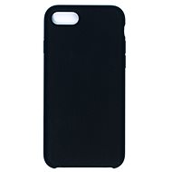 C00Lcase iPhone 7/8/SE 2020 Liquid Silicone Case, Black - Phone Cover