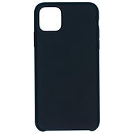 C00Lcase iPhone 11 Pro Max Liquid Silicon Case Black - Phone Cover