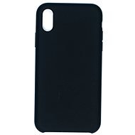 C00Lcase iPhone XR Liquid Silicon Case Black - Phone Cover