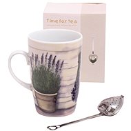 Bino Lavender mug + tea strainer - Mug