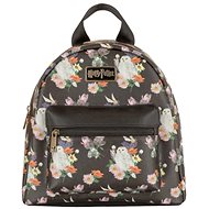 Harry Potter: Floral Hedwig - Women's mini backpack - Backpack