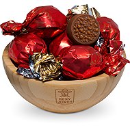 Bery Jones pralines milk chocolate with hazelnut cream and cereal 765 g - Chocolate