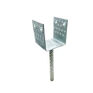 BKshop PSS 100 Post foot 101 × 125 × 100 × 4 mm wide - Foot Anchor