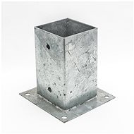 BKshop PSP 90 Post foot with square base 91 × 150 × 2 mm - Foot Anchor