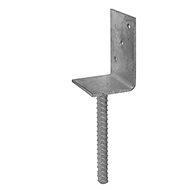 Bkshop PS 84L Post foot, 84 × 130 × 60 × 5 mm - Foot Anchor