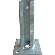 Bkshop PSPM Fence post foot for bolting, 55 × 35 mm - Foot Anchor