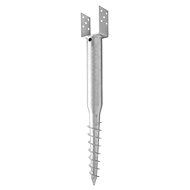 Bkshop PSF120 Earth screw type "U", 120 × 1000 mm - Foot Anchor