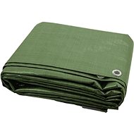 BKSHOP Zakrývací plachta zelená 5 × 6 m, 90 g/m2 - Tarp Cover