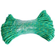 BKshop PPF 6 Polypropylene braided rope with core, diameter 6 mm, 50 m green - Rope