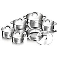 Blaumann Stainless steel cookware set 12pcs Gourmet Line BL-1410 - Cookware Set