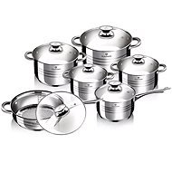 Blaumann Stainless-steel Cookware Set 12 pcs - Cookware Set