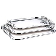 Blaumann Stainless-steel Serving Tray Set 3pcs - Tray