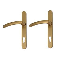 BLAUGELB Door fitting handle DGT30, PZ92, F4 bronze - Door Fittings