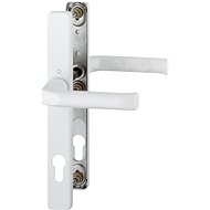 Hoppe Knob/knob London narrow plate F9016 white /8 mm, PZ92/ door 67-72 mm - Door Fittings