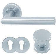 Stroxx Julia stainless steel ball/crank PZ, left - Door Fittings