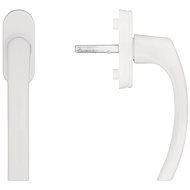 Blaugelb Window handle FGS 1758 45°, shaft 37 mm, RAL9016 white - Window handle