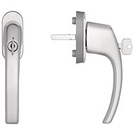 Blaugelb Window handle FGS 1758 locking, 45°, shaft 43 mm, F9 - Window handle