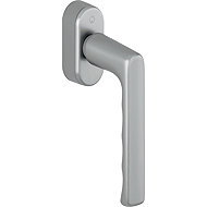 Hoppe Hamburg SecuForte 7 / 32 - 42 mm, M5 × 45 mm + M5 × 50 mm, 45°, F9 steel - Window handle