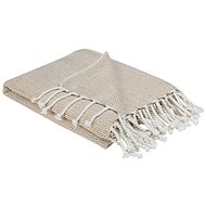 Blanket beige 130x160 cm TILMI, 140777 - Blanket