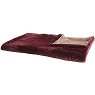 Blanket 150×200 cm Burgundy TANTAN, 250292 - Blanket