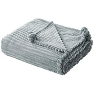 Blanket 150×200 cm green KAWERI, 291615 - Blanket