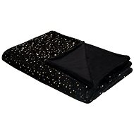 Blanket 130×180 cm black ALAZEYA, 309509 - Blanket