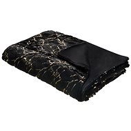 Blanket 150×200 cm black GODAVARI, 309611 - Blanket