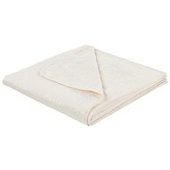 Embossed bedspread 200×220 cm cream RUDKHAN, 313014 - Bed Cover