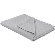 Embossed bedspread 200×220 cm grey ALAMUT, 313277 - Bed Cover