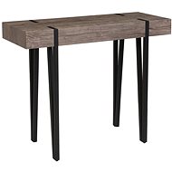 Konzole tmavé dřevo ADENA, 165049 - Console Table
