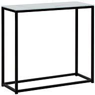 Konzole mramorový vzhled s černou DELANO, 180742 - Console Table